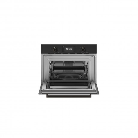 Bertazzoni  F45 7 PRO MW T N Φούρνος Ηλεκτρικός και Μικροκυμάτων 38lt Μαύρο